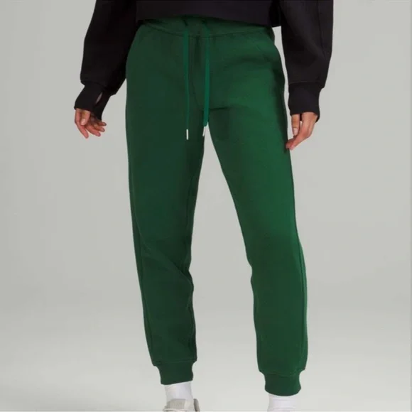 Lulu🍋 Everglade Green Scuba High-Rise Jogger size 4 - Picture 2 of 7